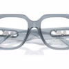 Michael Kors MK4148U 4014 - Denim Transparent eyeglasses angle view
