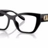 Michael Kors MK4149U 3005 - Black eyeglasses angle view