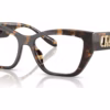 Michael Kors MK4149U 3006 - Dark Tortoise eyeglasses angle view
