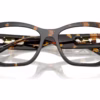 Michael Kors MK4149U 3006 - Dark Tortoise eyeglasses angle view
