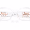 Michael Kors MK4149U 3050 - Clear eyeglasses angle view