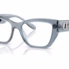 Michael Kors MK4149U 4014 - Denim Transparent eyeglasses angle view