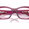 Michael Kors MK4149U 4020 - Berry Transparent eyeglasses angle view