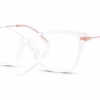 Michael Kors MK4150U 3050 - Clear eyeglasses angle view