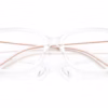 Michael Kors MK4150U 3050 - Clear eyeglasses angle view