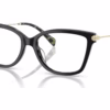 Michael Kors MK4150U 3950 - Black/Amber Tortoise eyeglasses angle view