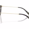Michael Kors MK4150U 3950 - Black/Amber Tortoise eyeglasses side view