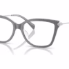 Michael Kors MK4150U 4009 - Grey Denim eyeglasses angle view