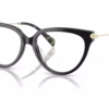 Michael Kors MK4151U 3950 - Black/Amber Tortoise eyeglasses angle view
