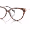 Michael Kors MK4151U 4017 - Pink Tortoise eyeglasses angle view