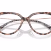 Michael Kors MK4151U 4017 - Pink Tortoise eyeglasses angle view