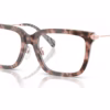 Michael Kors MK4152D 4017 - Pink Tortoise eyeglasses angle view