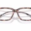 Michael Kors MK4152D 4017 - Pink Tortoise eyeglasses angle view