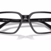 Michael Kors MK4154U 3005 - Black eyeglasses angle view
