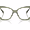 Michael Kors MK4163U 3961 - Green Transparent eyeglasses front view