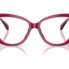 Michael Kors MK4163U 4032 - Transparent Plum eyeglasses front view