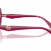 Michael Kors MK4163U 4032 - Transparent Plum eyeglasses side view
