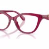 Michael Kors MK4164U 4032 - Transparent Plum eyeglasses angle view