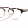 Michael Kors MK4169 3006 - Dark Tortoise eyeglasses angle view