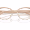 Michael Kors MK4169 4038 - Dark Tan eyeglasses angle view