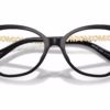 Michael Kors MK4170U 3005 - Black eyeglasses angle view