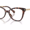 Michael Kors MK4170U 3006 - Dark Tortoise eyeglasses angle view