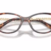 Michael Kors MK4171U 3006 - Dark Tortoise eyeglasses angle view