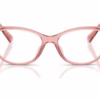 Michael Kors MK4171U 3101 - Transparent Pink eyeglasses front view