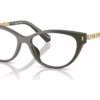 Michael Kors MK4171U 3902 - Olive eyeglasses angle view