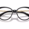 Michael Kors MK4172U 3005 - Black eyeglasses angle view