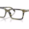 Michael Kors MK4173U 4040 - Olive Horn eyeglasses angle view