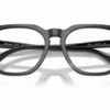 Michael Kors MK4174U 4034 - Black Horn eyeglasses angle view