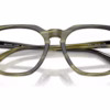 Michael Kors MK4174U 4040 - Olive Horn eyeglasses angle view