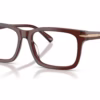 Michael Kors MK4177U 3401 - Brown Transparent eyeglasses angle view
