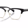 Michael Kors MK4178 3005 - Black eyeglasses angle view