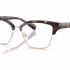 Michael Kors MK4178 3006 - Dark Tortoise eyeglasses angle view