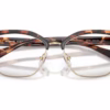Michael Kors MK4178 3006 - Dark Tortoise eyeglasses angle view