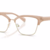 Michael Kors MK4178 4038 - Dark Tan eyeglasses angle view