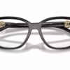 Michael Kors MK4180U 3005 - Black eyeglasses angle view