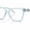 Michael Kors MK4180U 4014 - Denim Transparent eyeglasses angle view