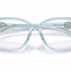 Michael Kors MK4180U 4014 - Denim Transparent eyeglasses angle view