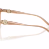 Michael Kors MK4180U 4051 - Light Brown Transparent eyeglasses side view