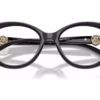 Michael Kors MK4181U 3005 - Black eyeglasses angle view
