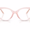 Michael Kors MK4181U 3901 - Light Pink Transparent eyeglasses front view