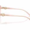 Michael Kors MK4181U 3901 - Light Pink Transparent eyeglasses side view