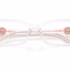 Michael Kors MK4182U 3015 - Clear eyeglasses angle view