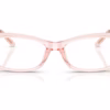 Michael Kors MK4182U 3901 - Light Pink Transparent eyeglasses front view