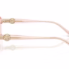 Michael Kors MK4182U 3901 - Light Pink Transparent eyeglasses side view