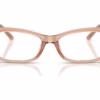 Michael Kors MK4182U 4051 - Light Brown Transparent eyeglasses front view