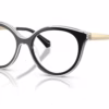 Michael Kors MK4184U 3005 - Black eyeglasses angle view